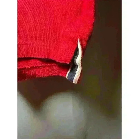 U.S. Polo Assn. Men's Red Polo Shirt XL Short Sleeve Luxury Feel - Picture 5 of 6